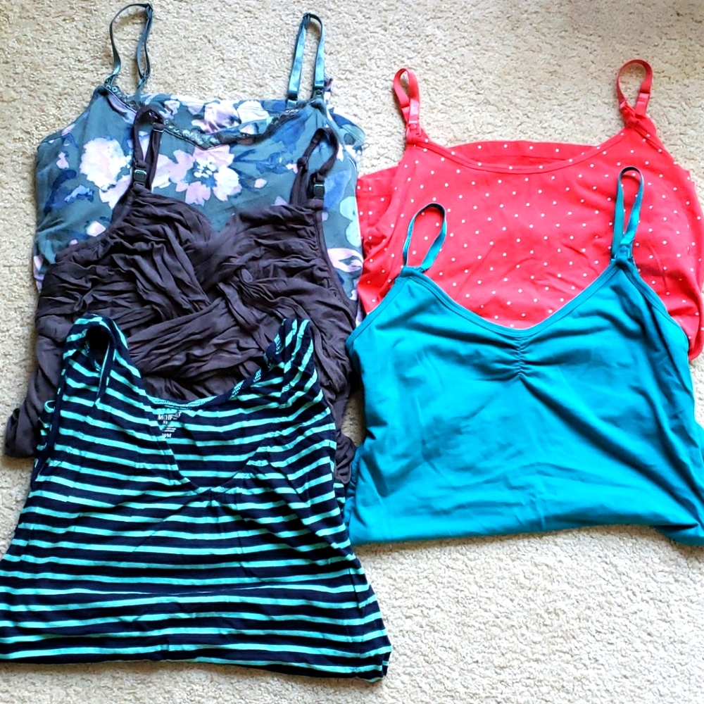 Motherhood Maternity nursing tank tops